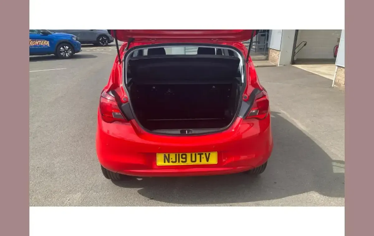 Used Vauxhall Corsa 90 HP (66 kW) 2019 Red Hatchback