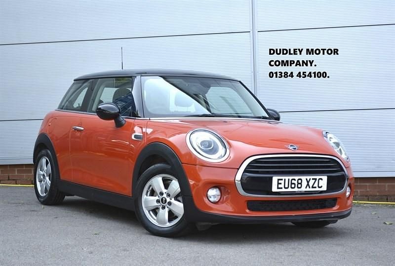 Solaris orange Used 2018 Mini Cooper Classic Hatchback | £10,695 (Good price) - Image 1/3
