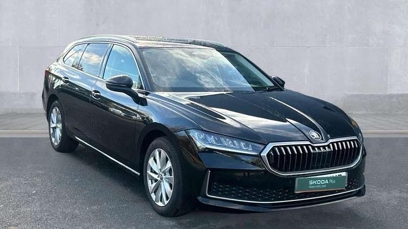 Black Used 2024 Skoda Superb SE Technology Estate | £27,250 (Fair price) - Image 1/4