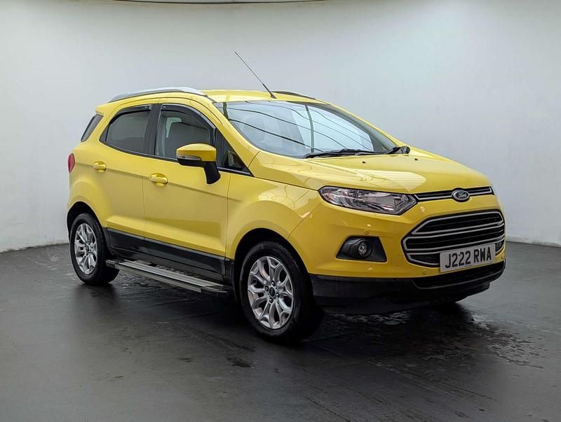 Used Ford Ecosport Zetec 112 HP (82 kW) 2015 Yellow SUV