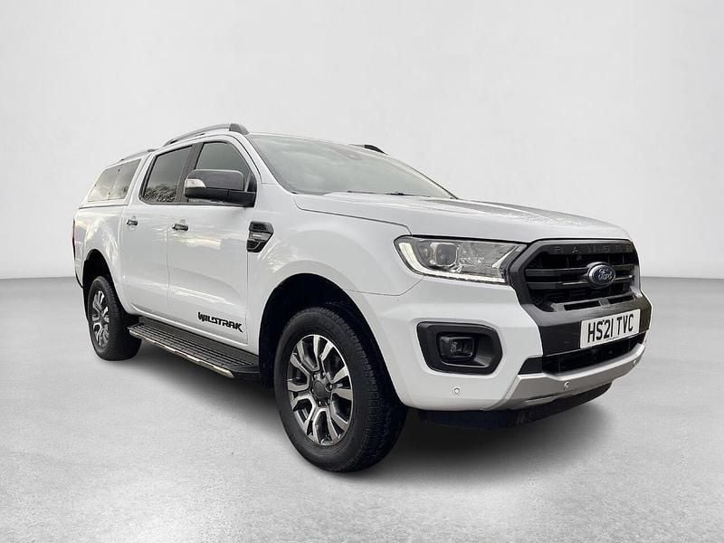 White Used 2021 Ford Ranger Wildtrack Pickup | £13,990 (Super price) - Image 1/4
