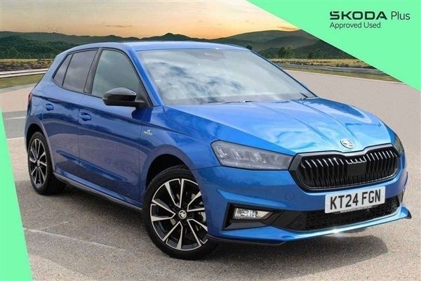 Blue Used 2024 Skoda Fabia Monte Carlo Hatchback | £18,900 (A bit pricey) - Image 1/4