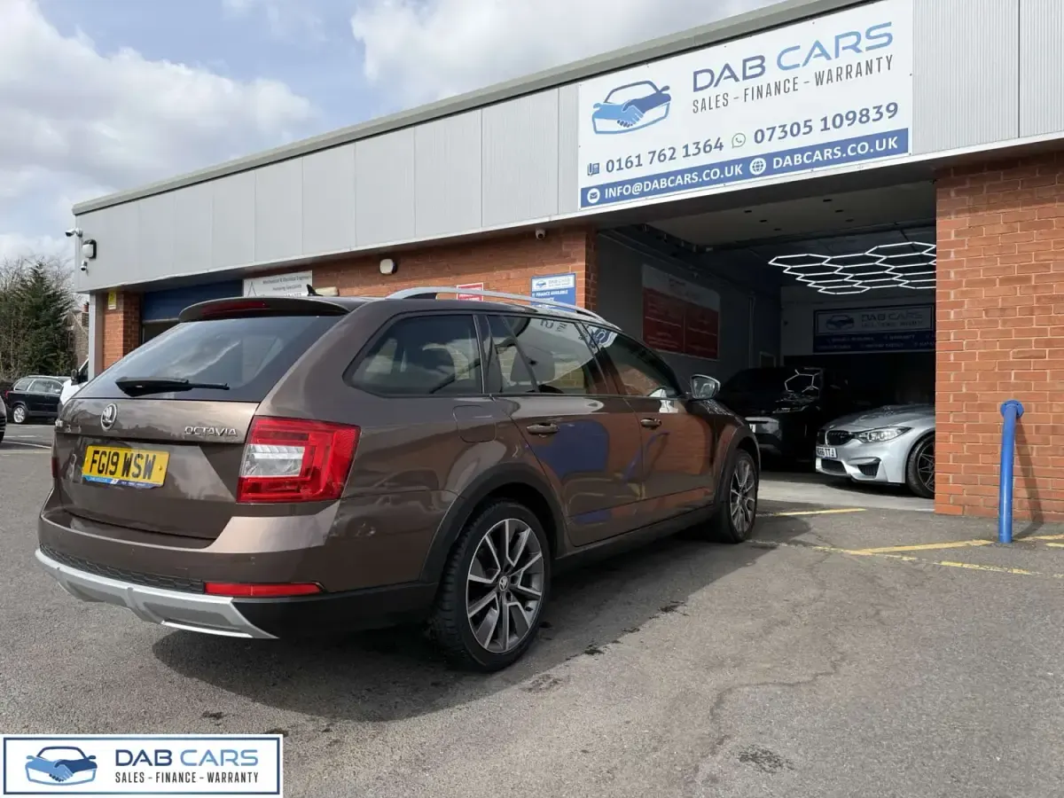 Used Skoda Octavia Scout 2019 Brown Estate