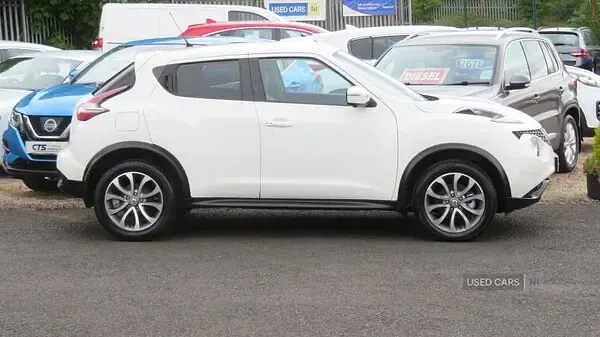 Used Nissan Juke Tekna 110 HP (80 kW) 2016 White SUV