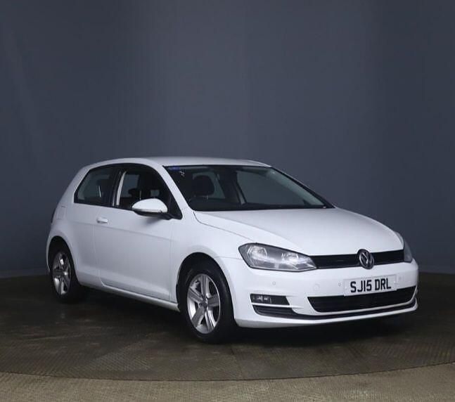 Used VW Golf VII Match 125 HP (91 kW) 2015 White Hatchback