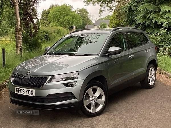 Grey Used 2018 Skoda Karoq SE SUV | £11,495 (A bit pricey) - Image 1/4