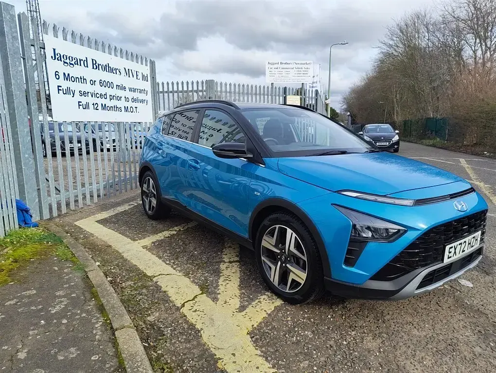 Used Hyundai Bayon Ultimate 2023 Turquoise SUV
