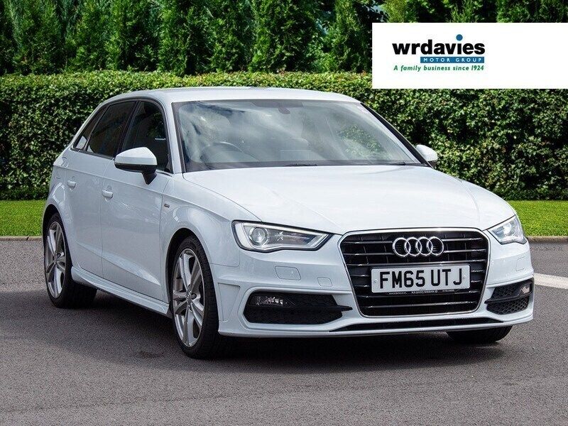 White Used 2016 Audi A3 S-Line Hatchback | £13,799 (Fair price) - Image 1/4
