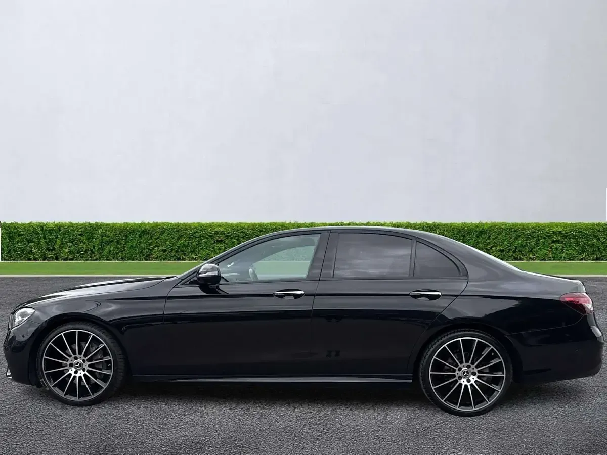 Used Mercedes E200 AMG line 2023 Black Sedan