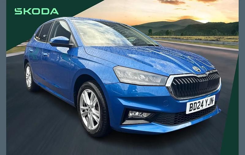 Blue Used 2024 Skoda Fabia SE L Hatchback | £16,495 (A bit pricey) - Image 1/4