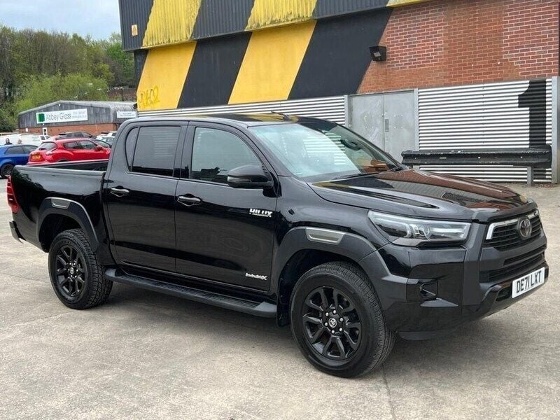 Black Used 2021 Toyota HiLux Pickup | £22,989 (Super price) - Image 1/4