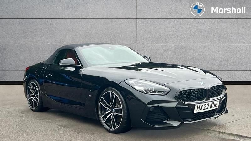 Black sapphire Used 2022 BMW Z4 M Sport Cabriolet | £28,295 (Good price) - Image 1/4