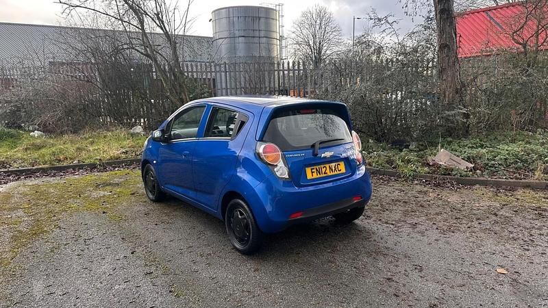 Used Chevrolet Spark LS 2012 Blue Hatchback