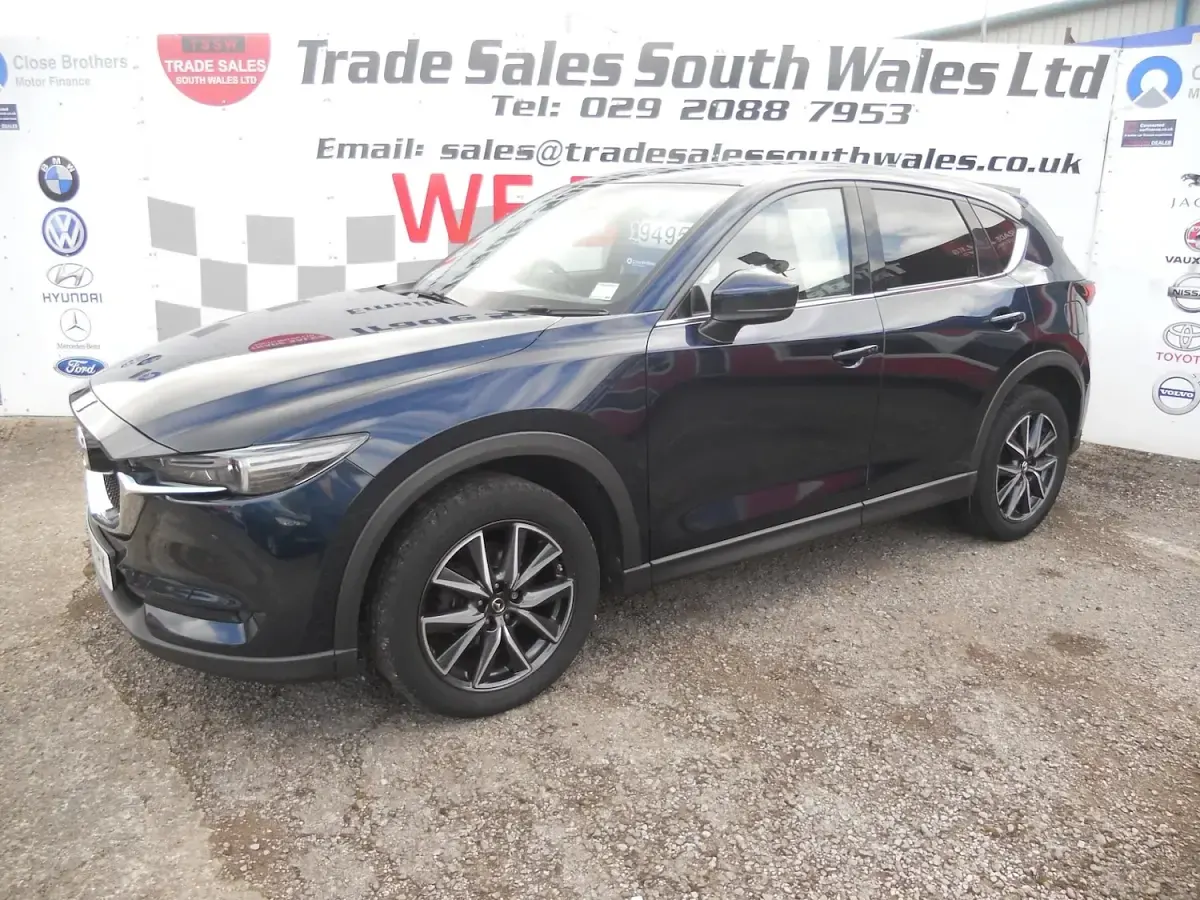 Used Mazda CX-5 Inclusive 150 HP (110 kW) 2017 Blue SUV