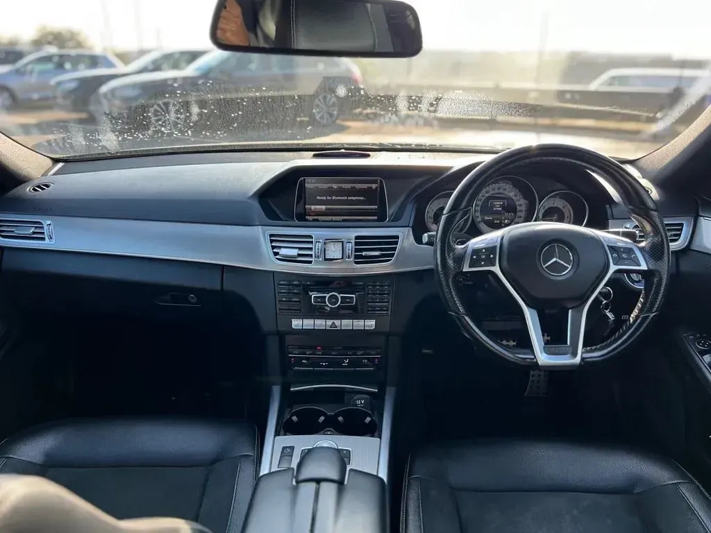Used Mercedes E220 AMG 170 HP (125 kW) 2014 Black Sedan