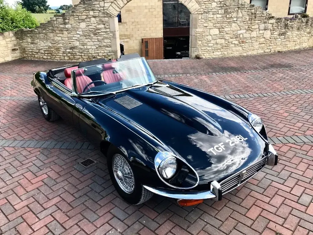 Used Jaguar E-Type 1973 Black Cabriolet