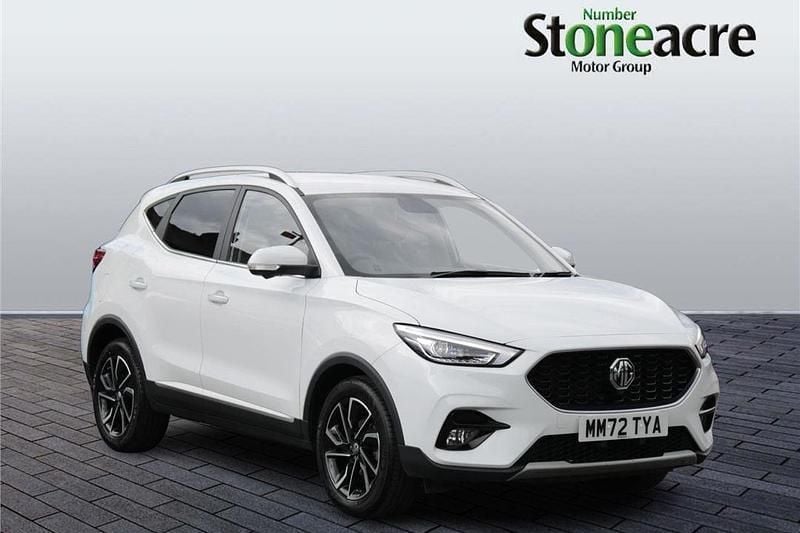 White Used 2023 MG ZS Exclusive Sedan | £15,495 (Fair price) - Image 1/4
