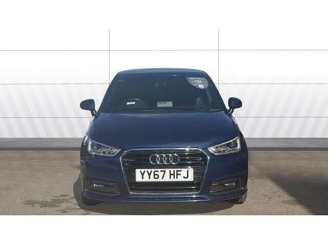 Used Audi A1 S-Line 125 HP (91 kW) 2017 Blue Hatchback