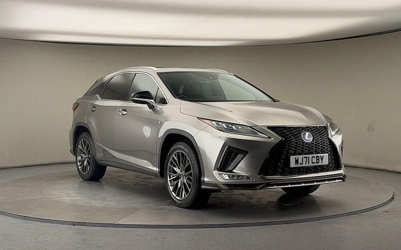Used Lexus RX450h Sport Line 313 HP (230 kW) 2021 Silver SUV
