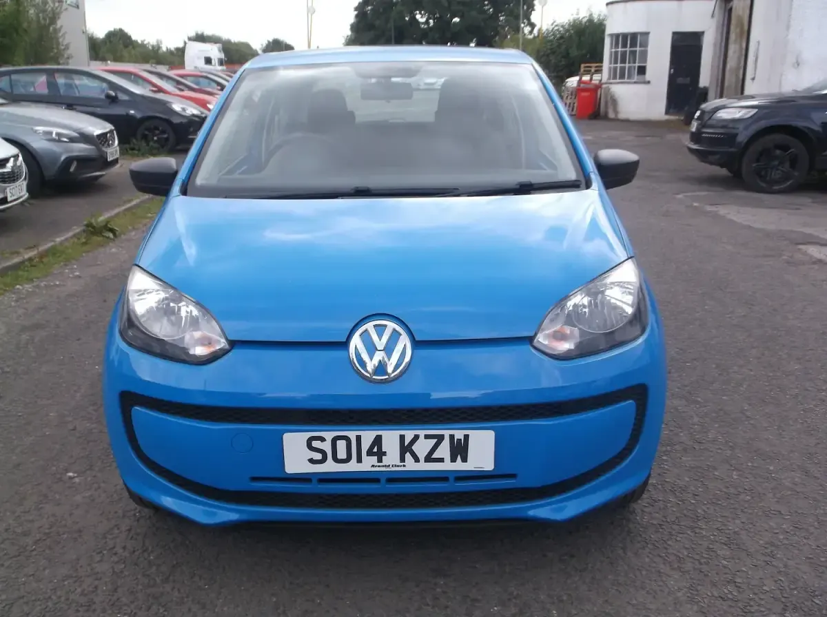 Used VW up! take up! 60 HP (44 kW) 2014 Blue Hatchback