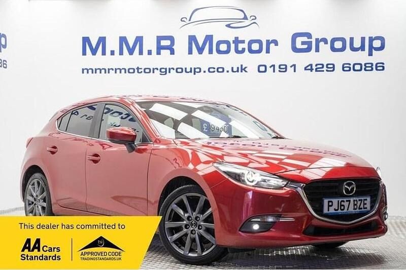Red Used 2017 Mazda 3 Inclusive Hatchback | £9,350 (Fair price) - Image 1/1