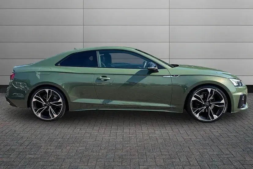 Used Audi A5 Comfort 190 HP (139 kW) 2021 District green Coupe