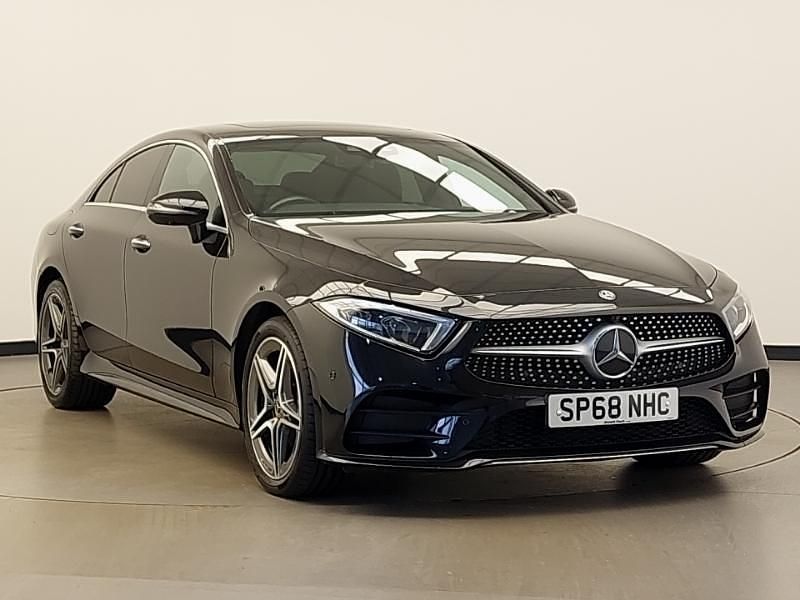 Black Used 2018 Mercedes CLS350 AMG Line Premium Plus Sedan | £23,498 (Fair price) - Image 1/4