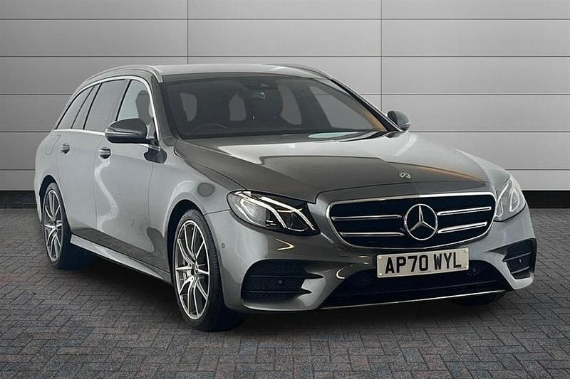Selenite grey Used 2020 Mercedes E200 AMG line Estate | £23,495 (Fair price) - Image 1/4
