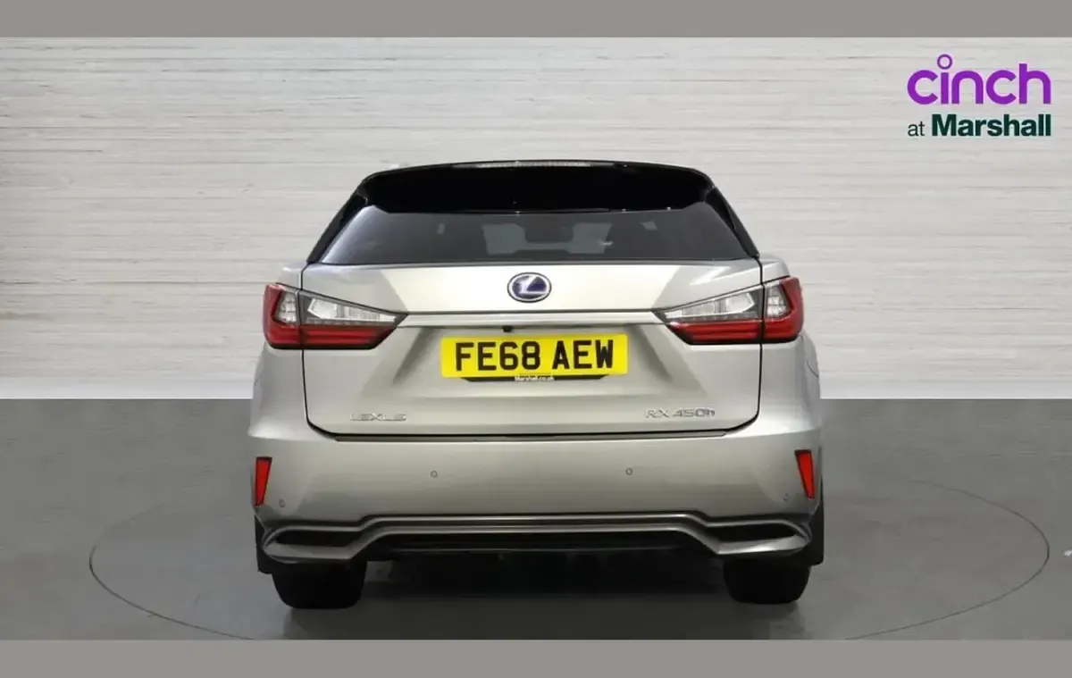 Used Lexus RX450h Luxury Line 308 HP (226 kW) 2018 Silver SUV