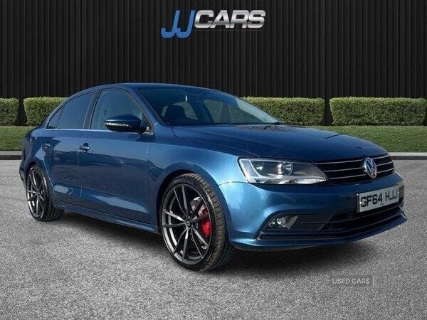 Blue Used 2014 VW Jetta GT Sedan | £7,650 (Fair price) - Image 1/4
