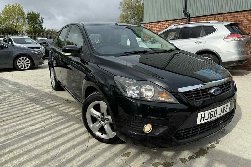 Black Used 2010 Ford Focus Zetec Hatchback | £1,595 (Good price) - Image 1/1