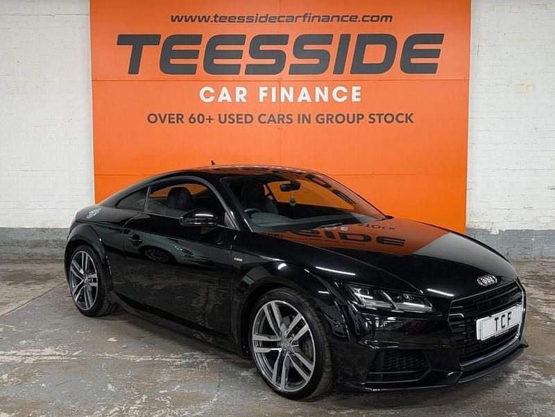 Used Audi TT S-Line 184 HP (135 kW) 2016 Black Coupe