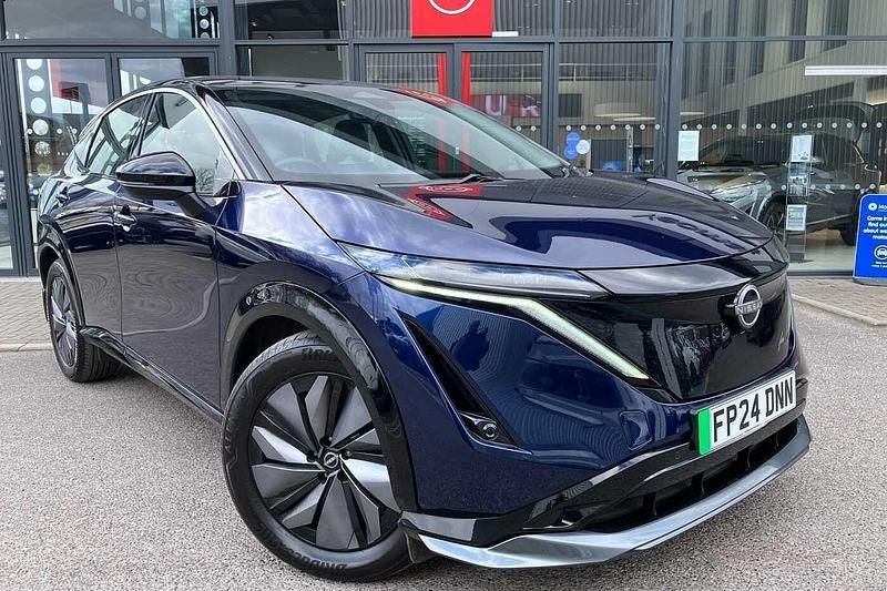 Blue Used 2024 Nissan Ariya SUV | £24,525 (Super price) - Image 1/4