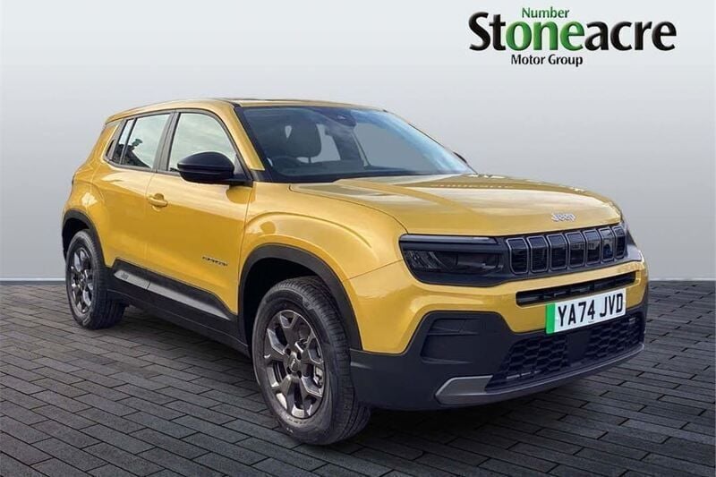 Grey New 2025 Jeep Avenger EV Altitude SUV | £19,995 - Image 1/2