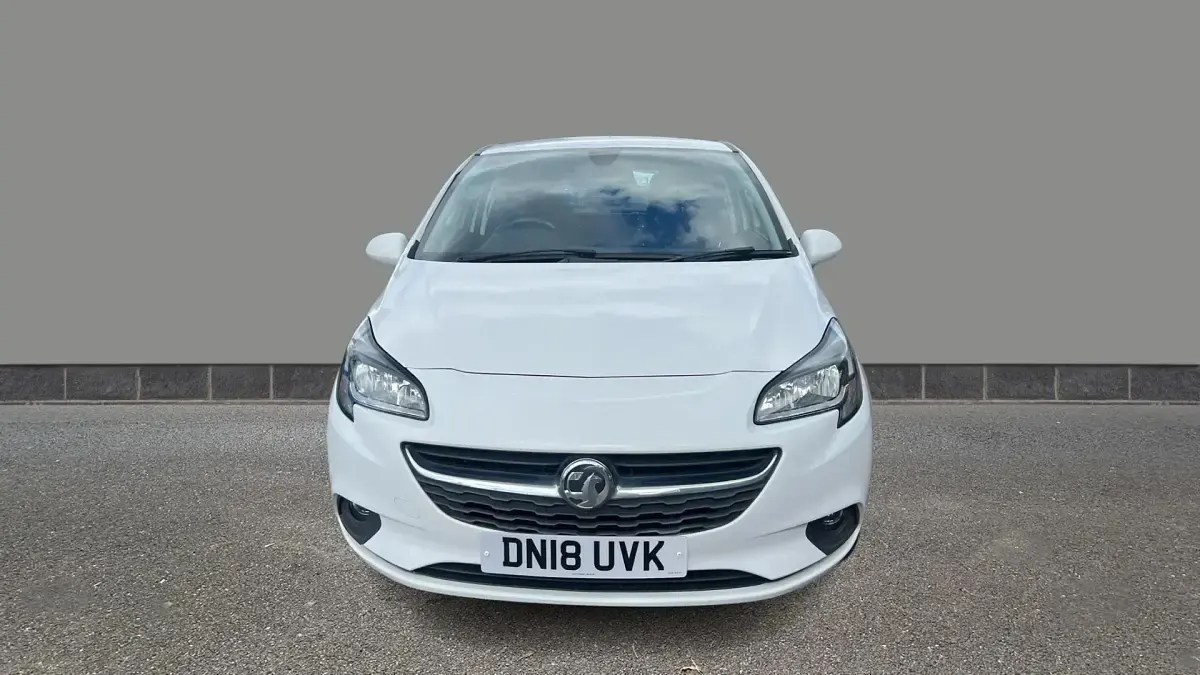 Begagnad Vauxhall Corsa 75 HK (55 kW) 2018 Vit Halvkombi