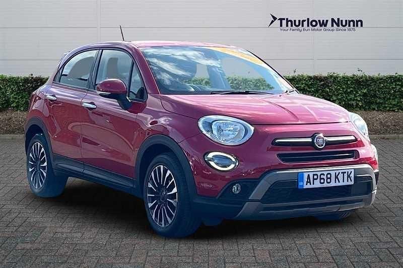 Red Used 2019 Fiat 500X Cross SUV | £8,299 (Good price) - Image 1/4