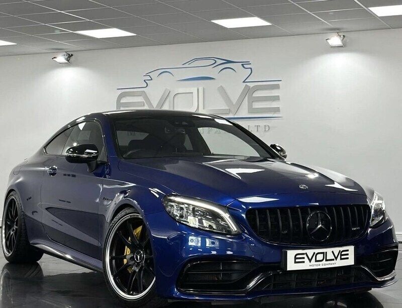 Blue Used 2019 Mercedes C63 AMG Coupe | £37,795 (Fair price) - Image 1/4