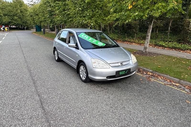Used Honda Civic 2003 Silver Hatchback