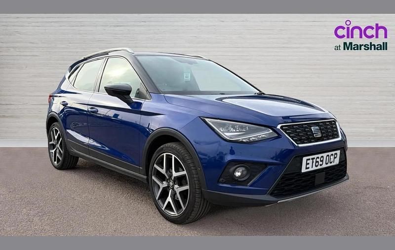 Used Seat Arona XCELLENCE Lux 115 HP (84 kW) 2019 Blue SUV