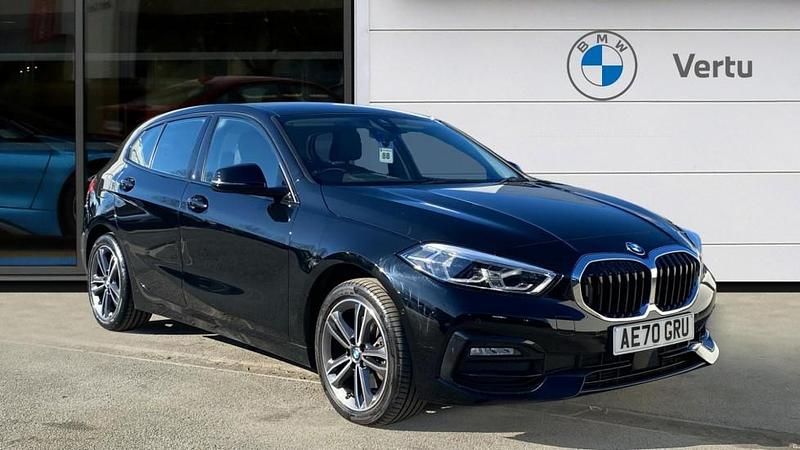 Used BMW 118 Sport Line 140 HP (102 kW) 2020 Black Hatchback