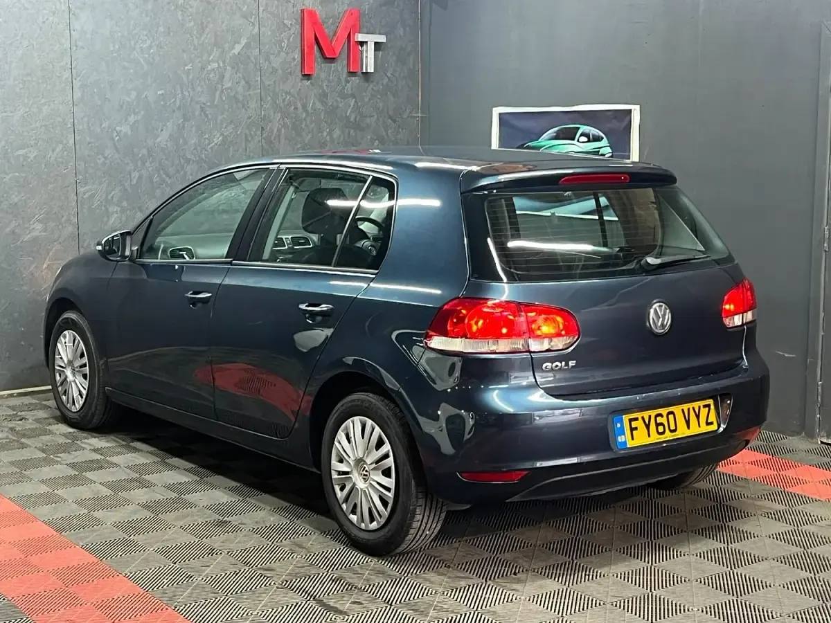 Used VW Golf VI S 2010 Blue Hatchback