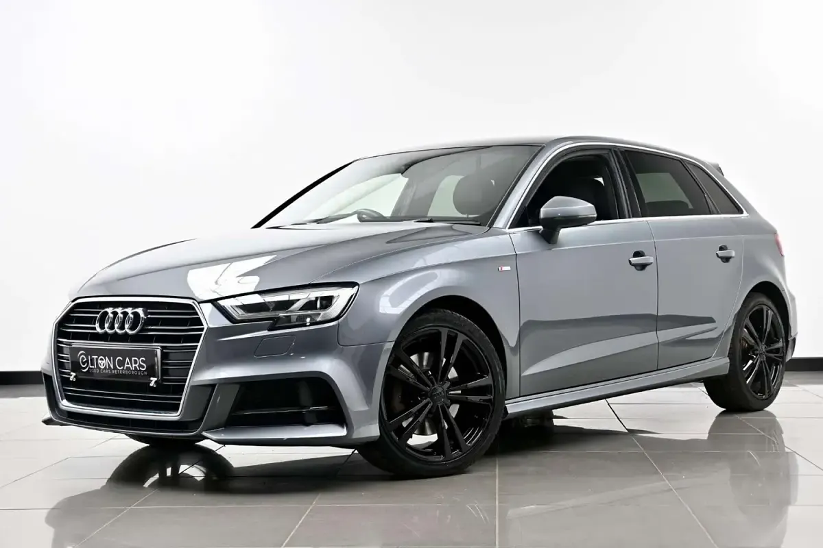 Used Audi A3 Sportback S-Line 150 HP (110 kW) 2019 Grey Hatchback