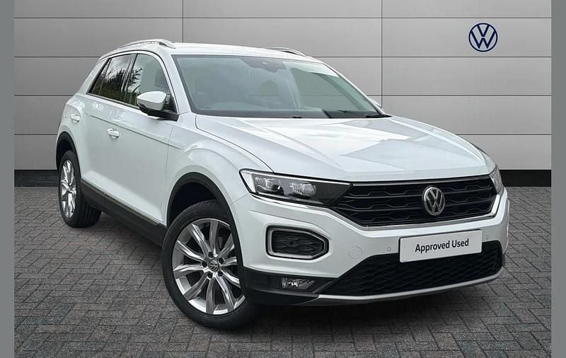 Used VW T-Roc SEL 150 HP (110 kW) 2020 White SUV