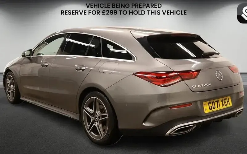 Used Mercedes CLA220 Shooting Brake AMG line 190 HP (139 kW) 2021 Grey Estate