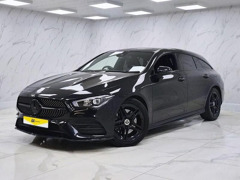 Used Mercedes CLA200 Shooting Brake AMG line 163 HP (119 kW) 2020 Black Estate
