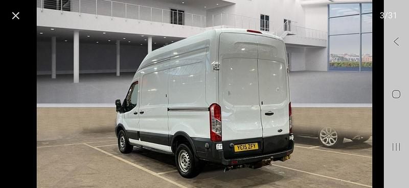 Used Ford Transit 125 HP (91 kW) 2015 White Van