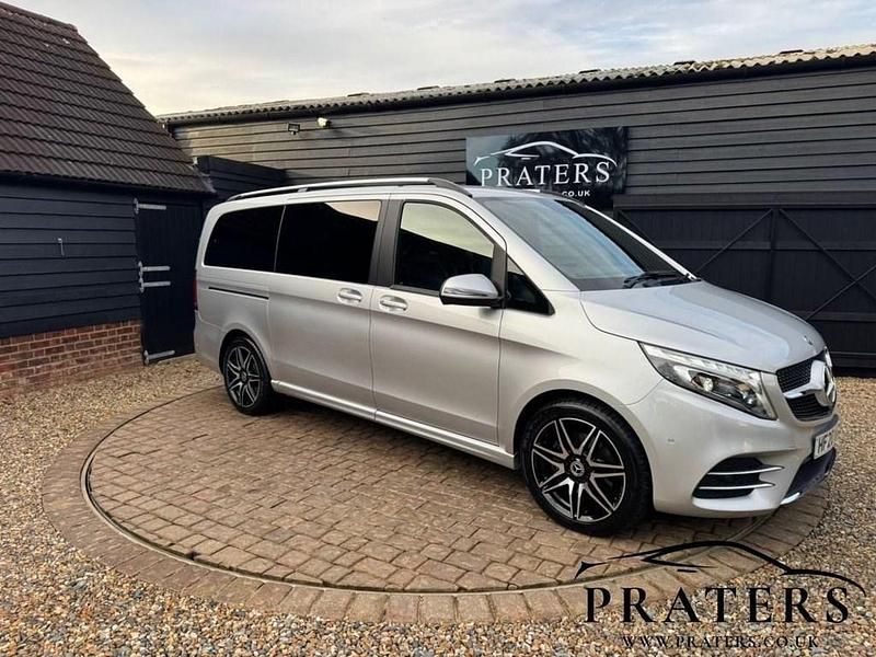 Used Mercedes V300 AMG line 242 HP (177 kW) 2020 Silver MPV