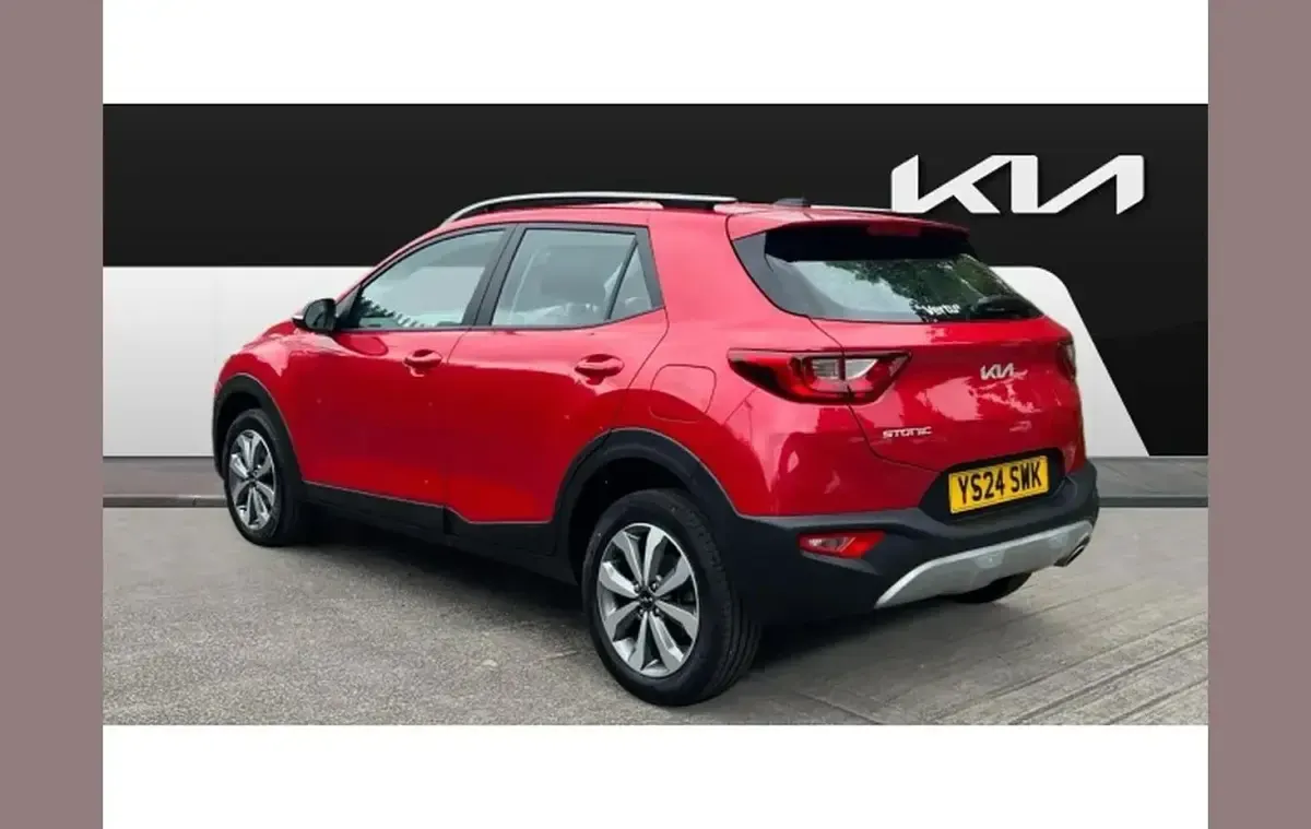 Used Kia Stonic 101 HP (74 kW) 2024 Red SUV