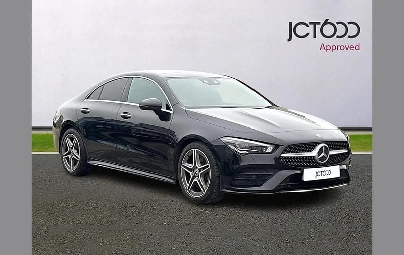 Used Mercedes CLA220 AMG Line Premium Plus 187 HP (137 kW) 2019 Black Sedan