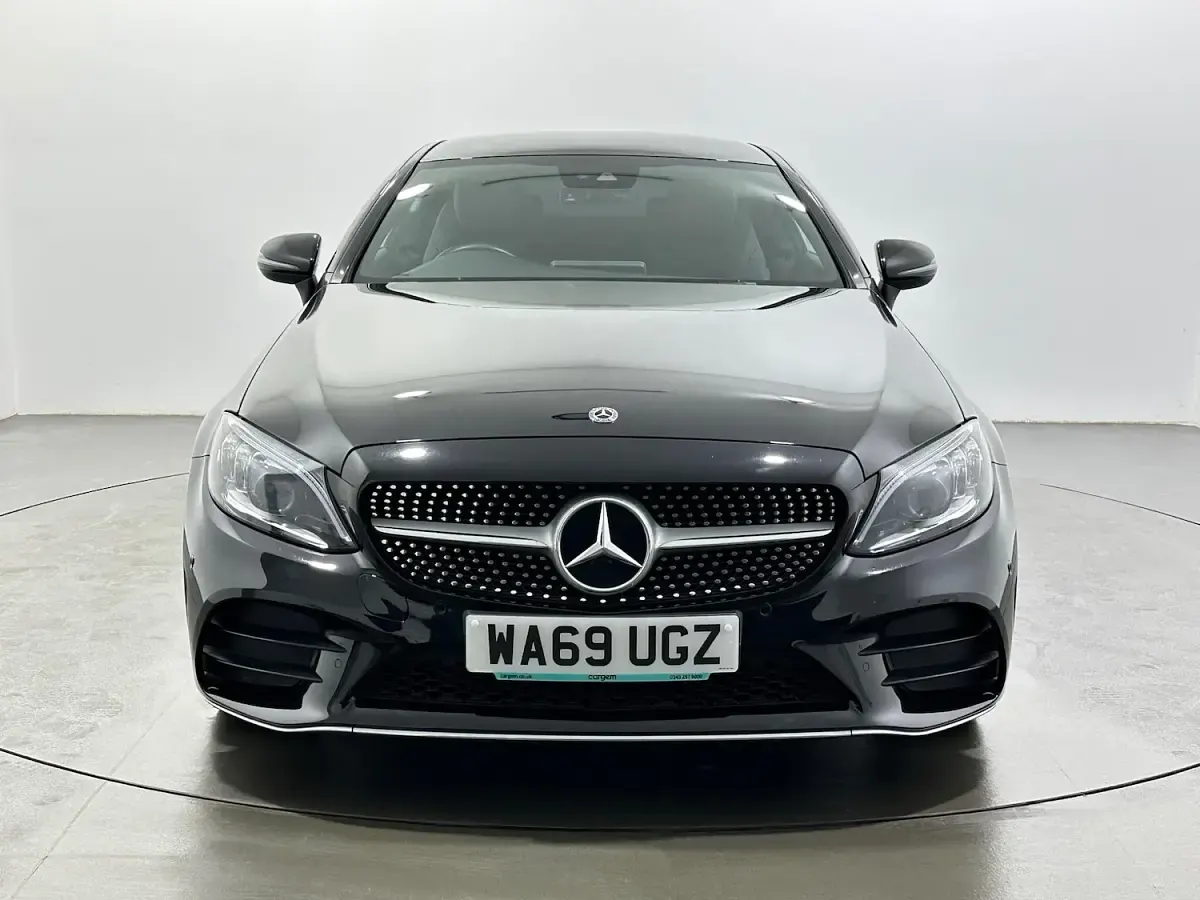 Used Mercedes C200 AMG Line Premium 184 HP (135 kW) 2019 Black Coupe